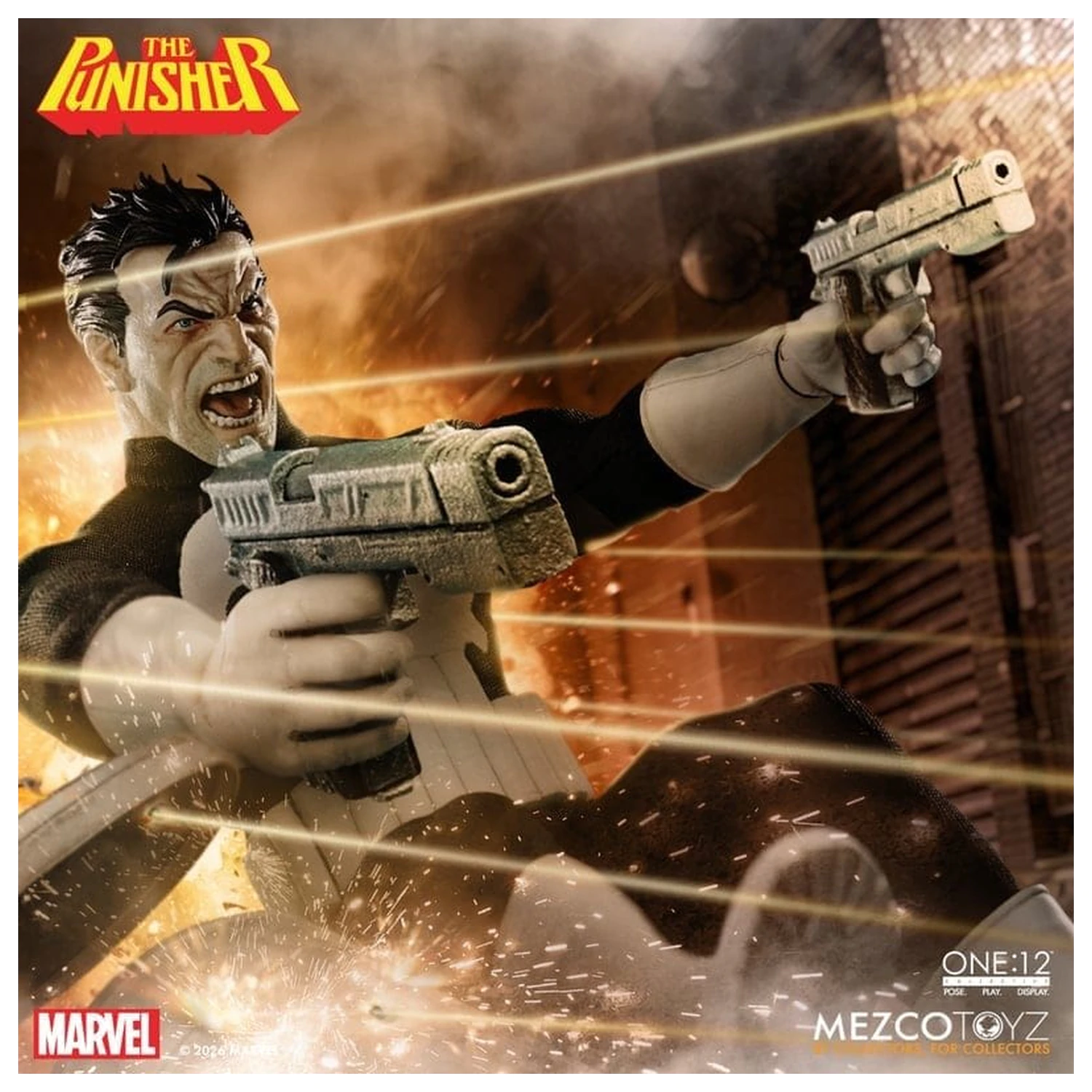Marvel Comics One:12 Collective akční figurka 1/12 Punisher 17 cm fotografii produktu
