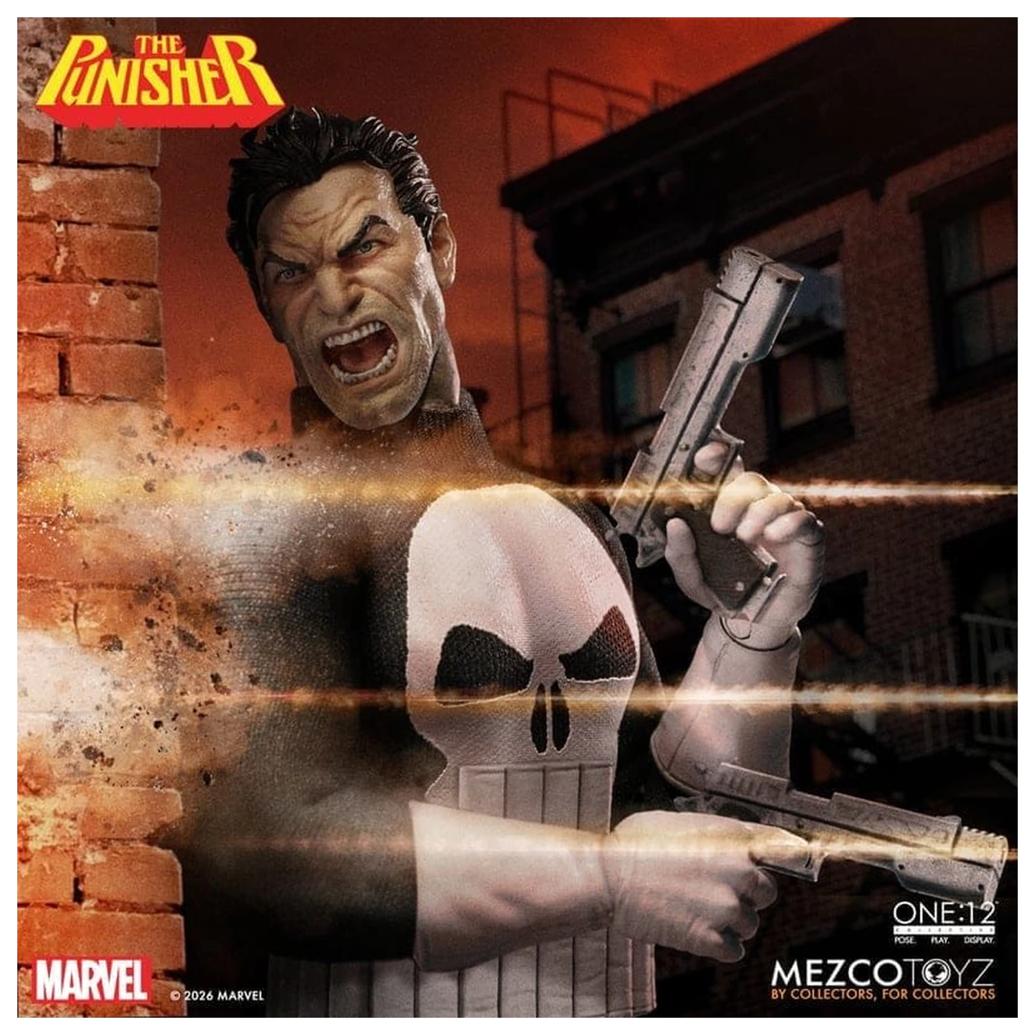Marvel Comics One:12 Collective akční figurka 1/12 Punisher 17 cm fotografii produktu