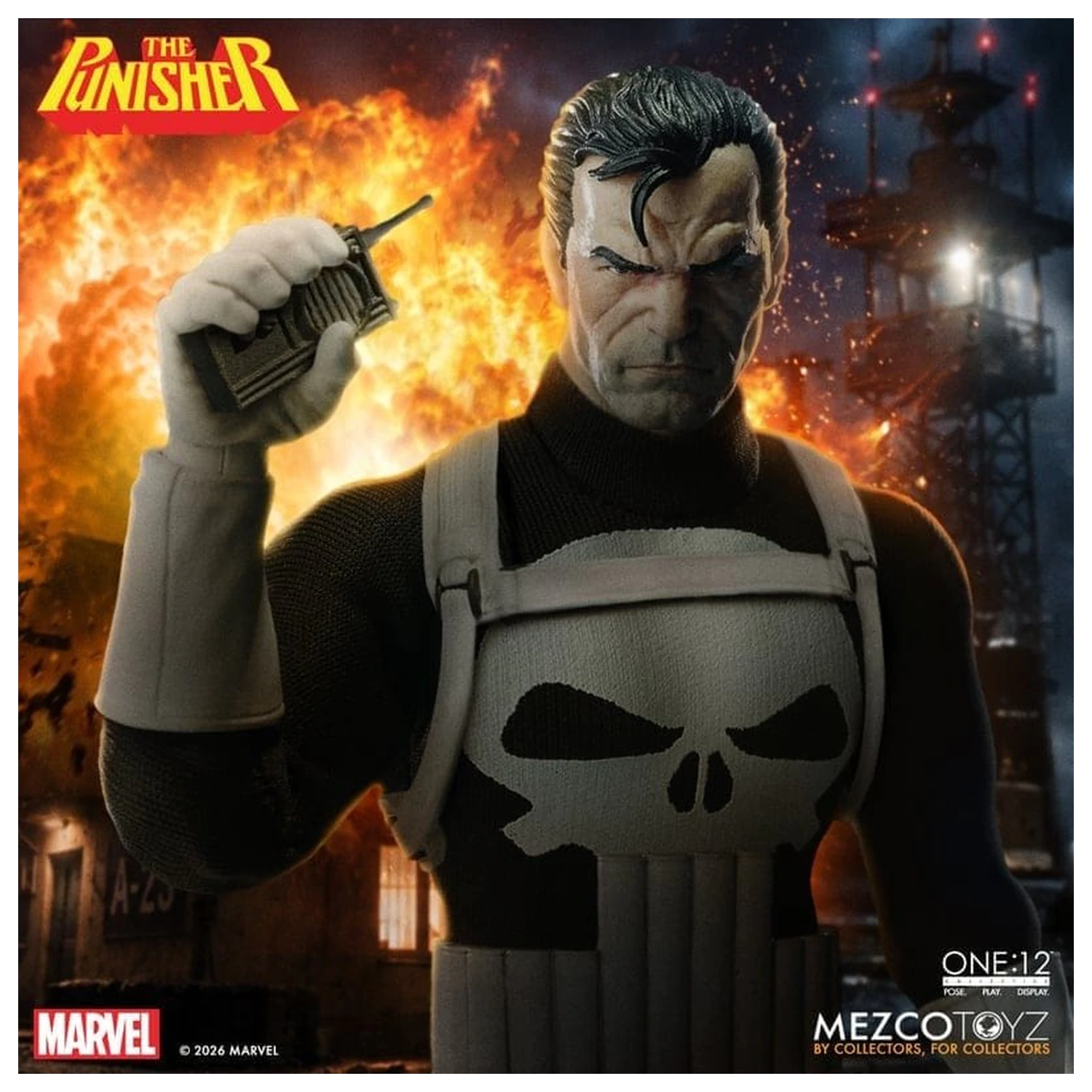 Marvel Comics One:12 Collective akční figurka 1/12 Punisher 17 cm fotografii produktu