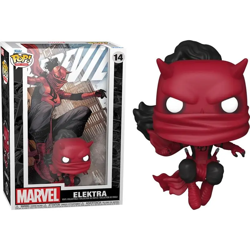 Marvel Comics POP! Comic Cover Vinylová figurka Elektra Daredevil 9 cm fotografii produktu