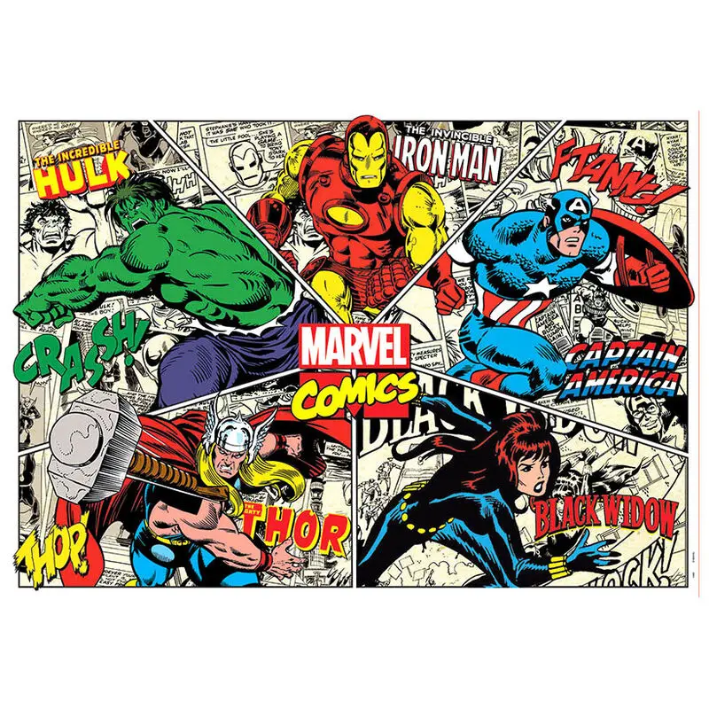 Marvel Comics puzzle 500 dílků fotografii produktu