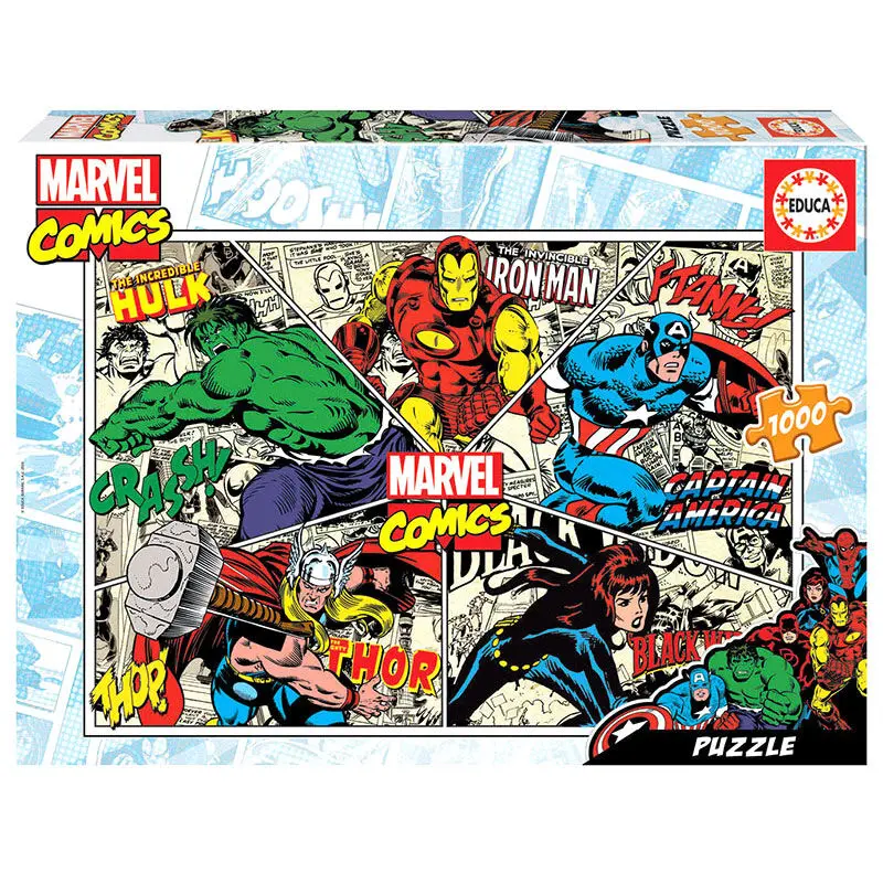 Marvel Comics puzzle 500 dílků fotografii produktu