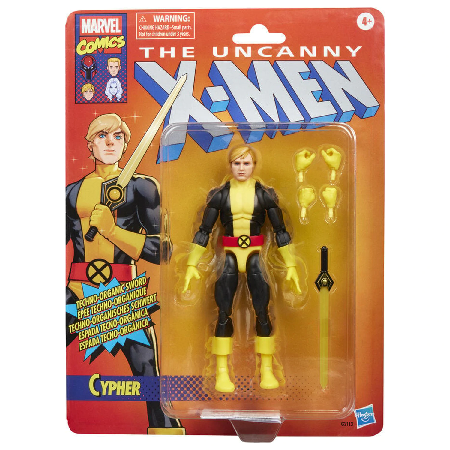 Marvel Comics The Uncanny X-Men Cypher figurka 15 cm fotografii produktu