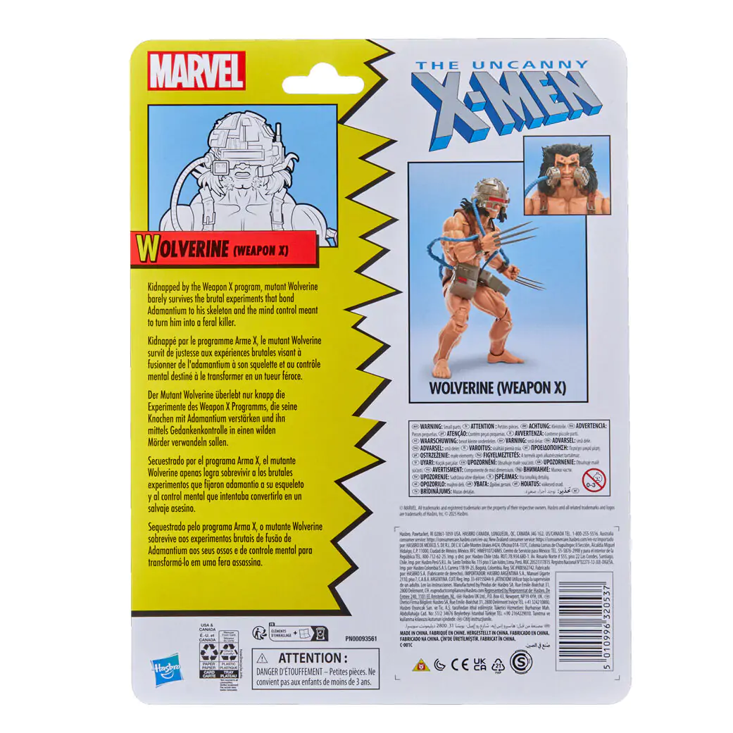 Marvel Comics X-Men Weapon X Wolverine figurka 15 cm fotografii produktu