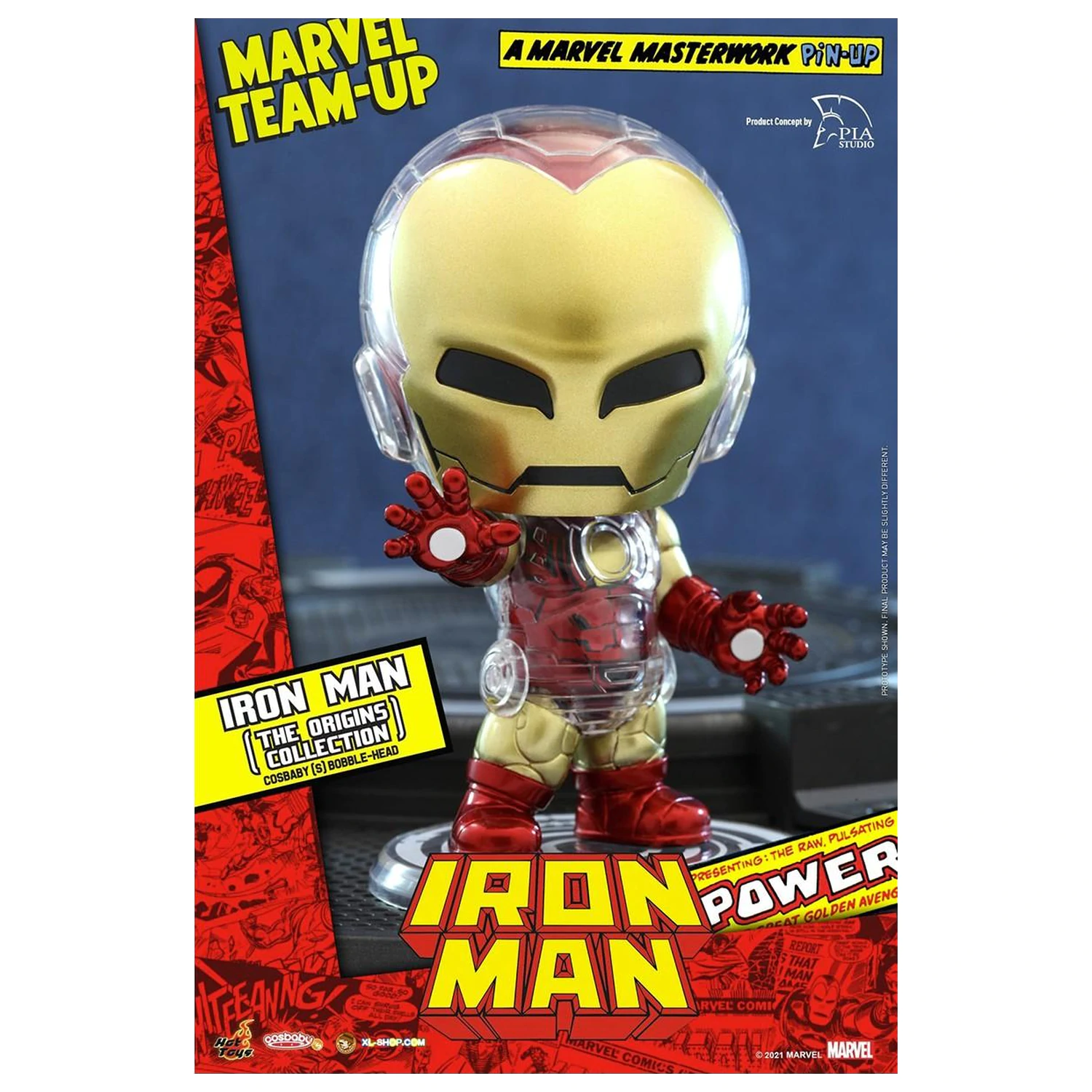 Figurka Marvel Cosbaby Wave 1 Iron Man Origins fotografii produktu