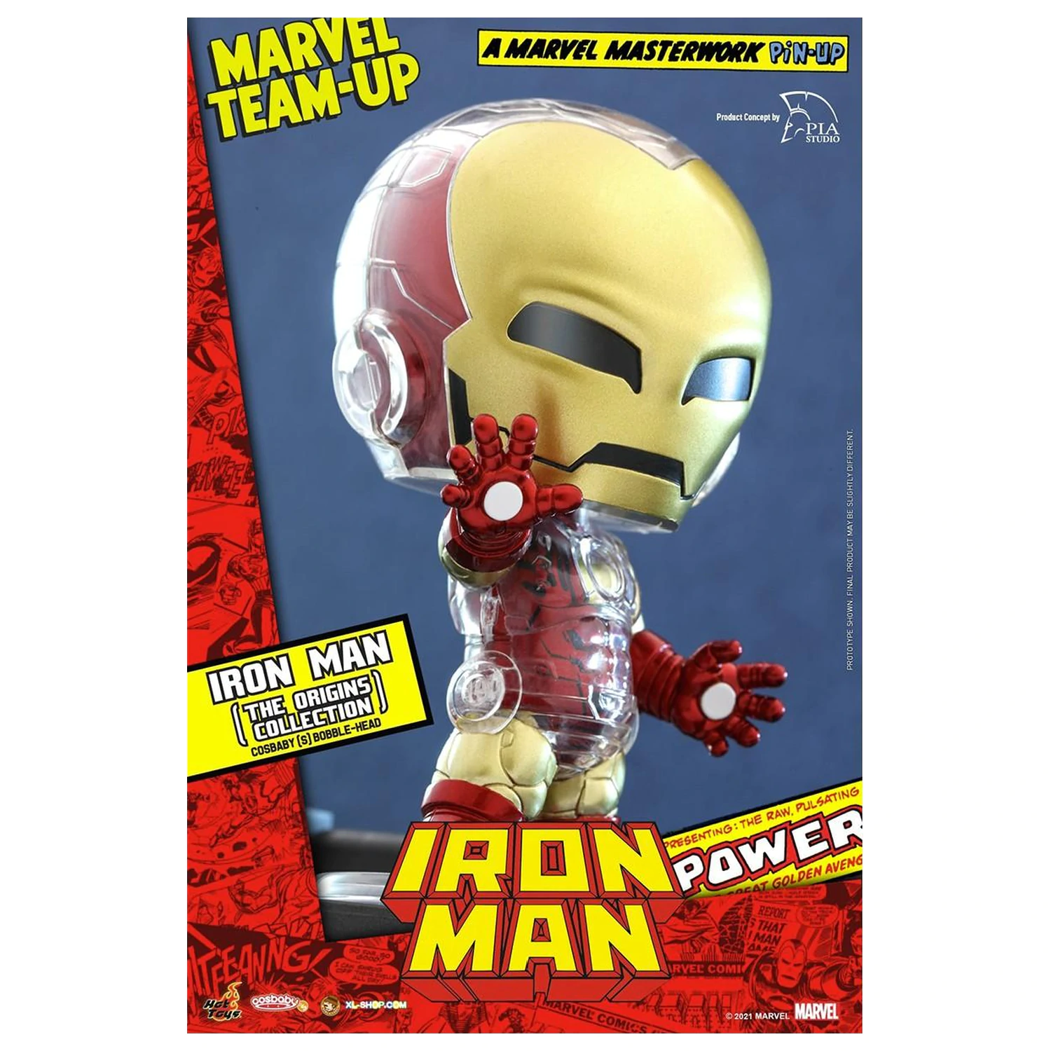 Figurka Marvel Cosbaby Wave 1 Iron Man Origins fotografii produktu
