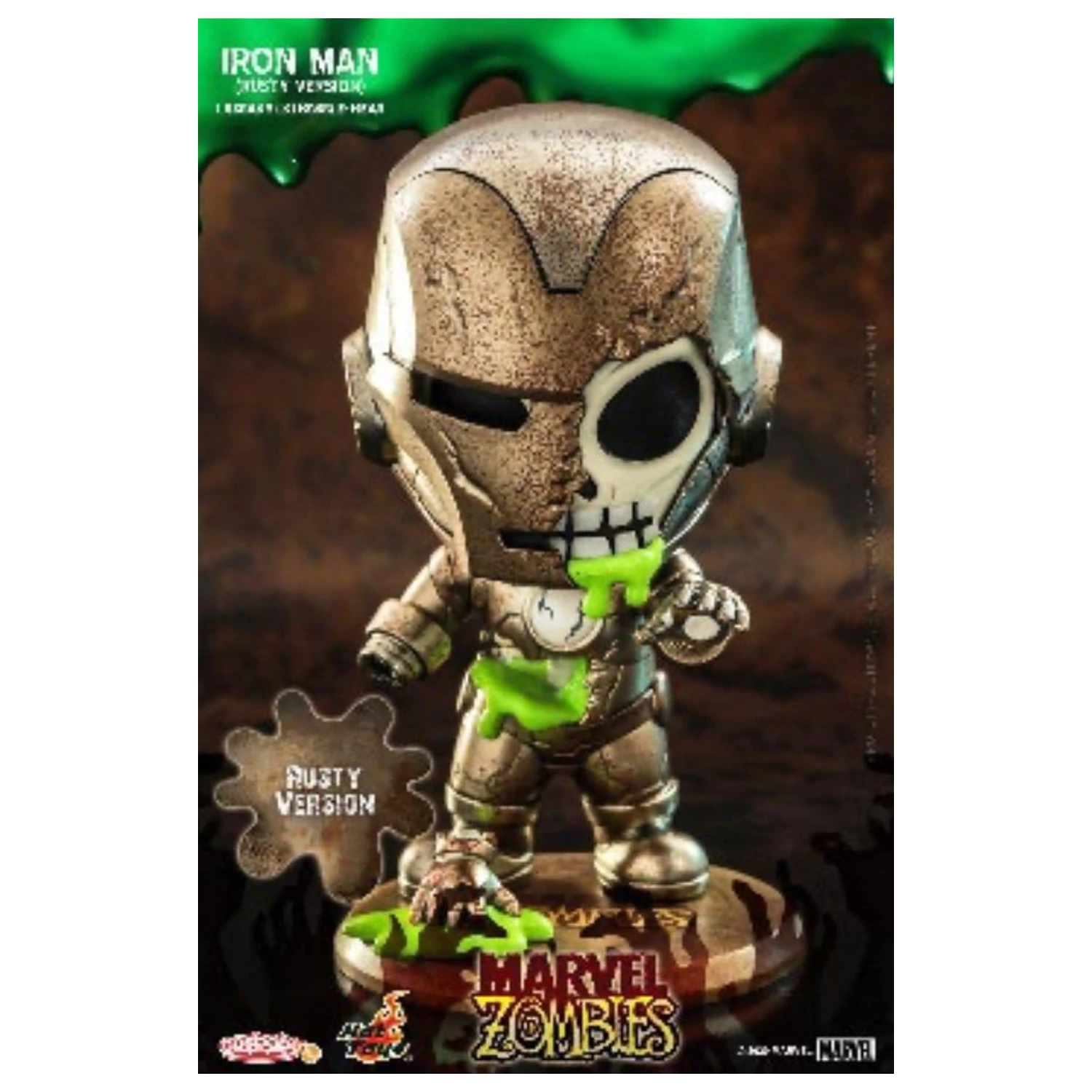 Marvel Cosbaby Wave 3 Iron Man Zombie Rusty Version fotografii produktu