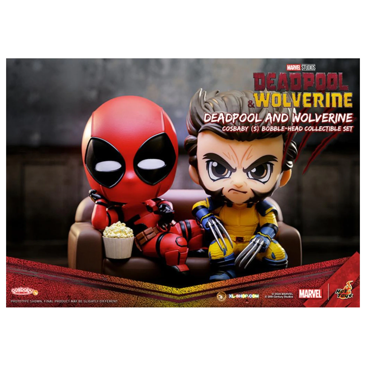 Sada Marvel Cosbaby Wave 4 Deadpool & Wolverine fotografii produktu