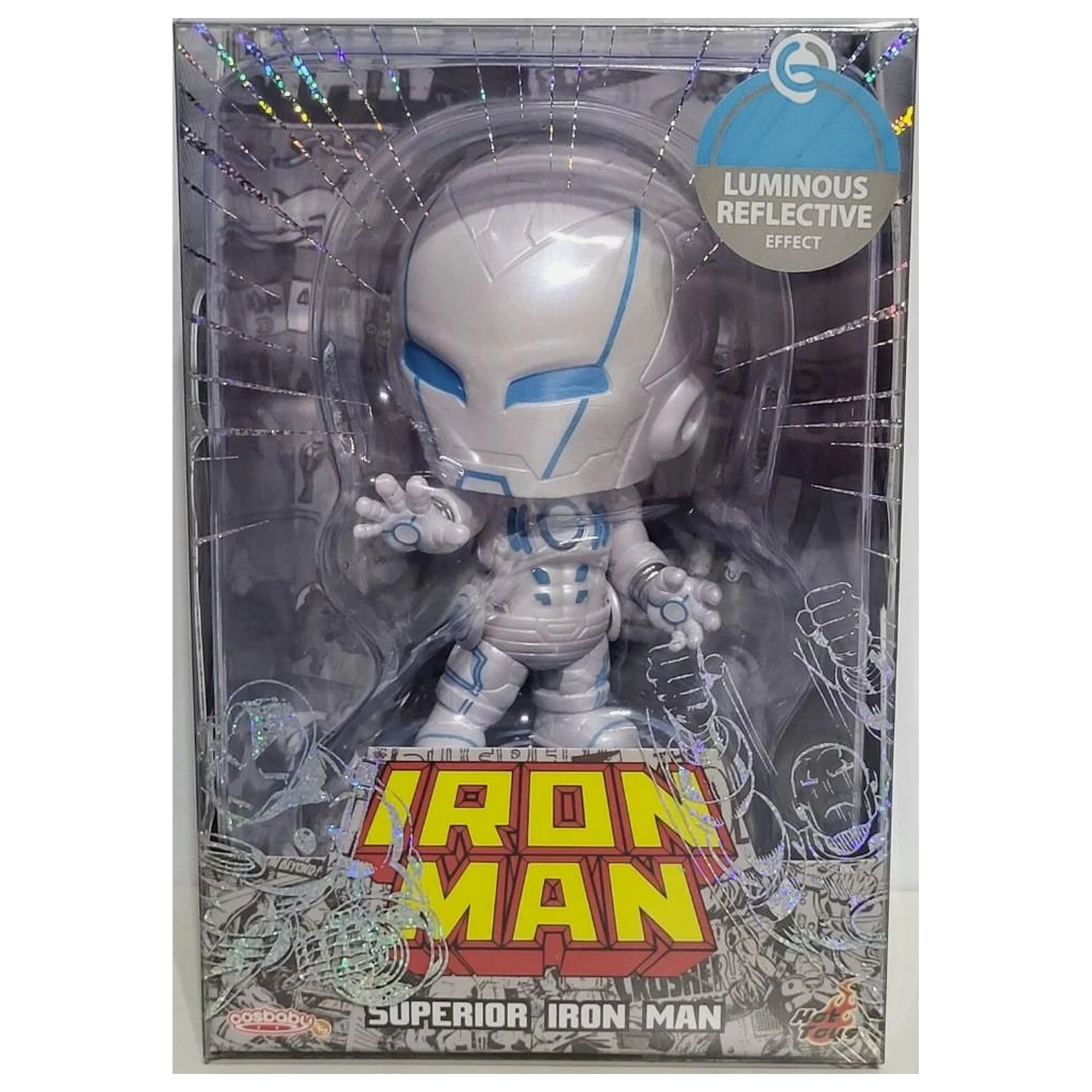 Marvel Cosbaby Wave 5 Superior Iron Man fotografii produktu
