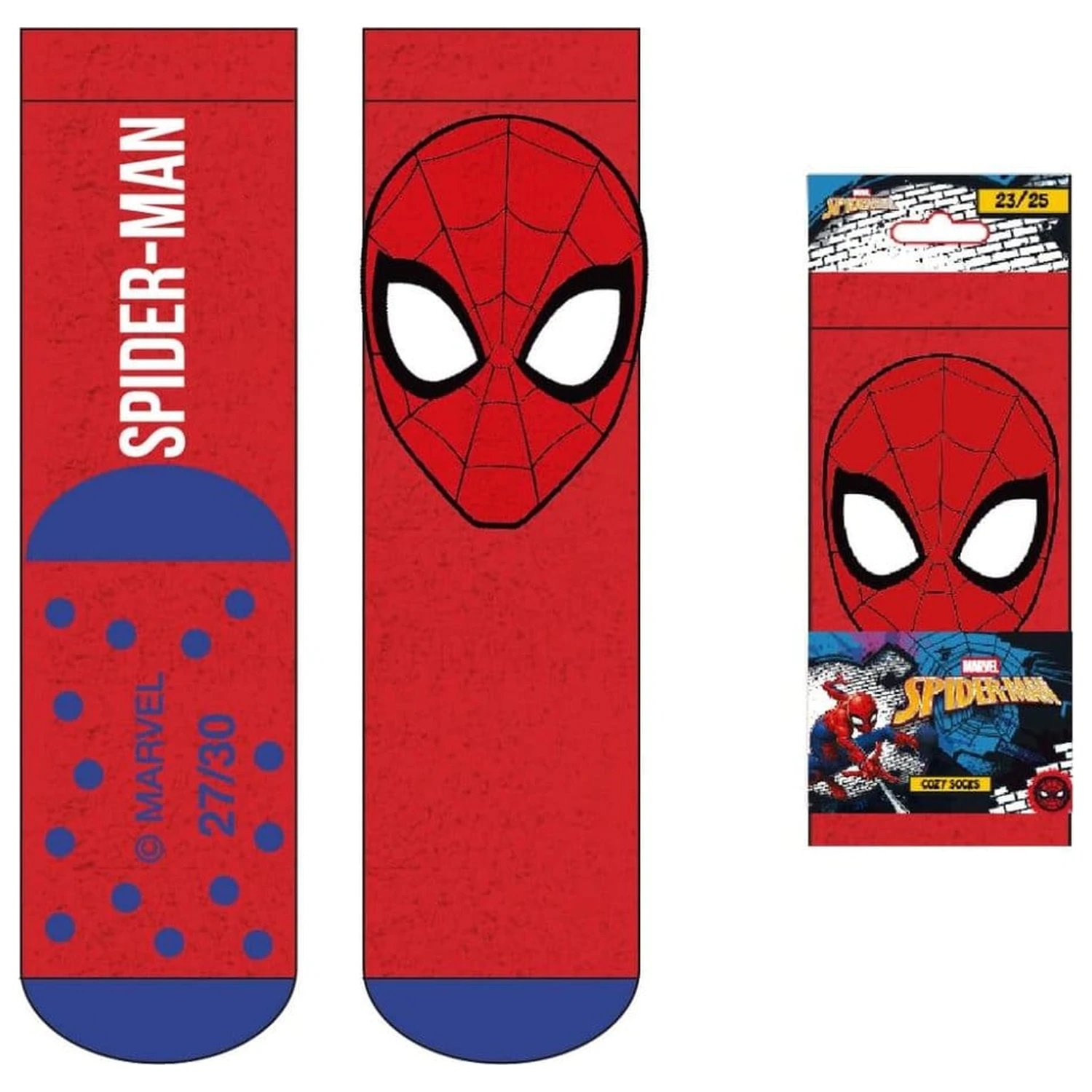 Marvel protiskluzové ponožky Spider-Man 27-34 fotografii produktu
