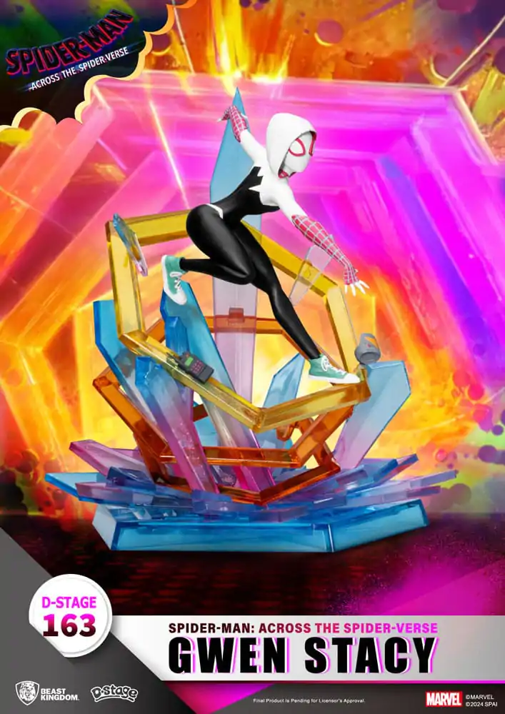 Marvel D-Stage PVC Diorama Spider-Man: Across the Spider-Verse Gwen Stacy 15 cm fotografii produktu