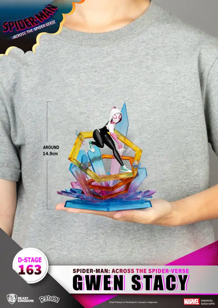 Marvel D-Stage PVC Diorama Spider-Man: Across the Spider-Verse Gwen Stacy 15 cm fotografii produktu