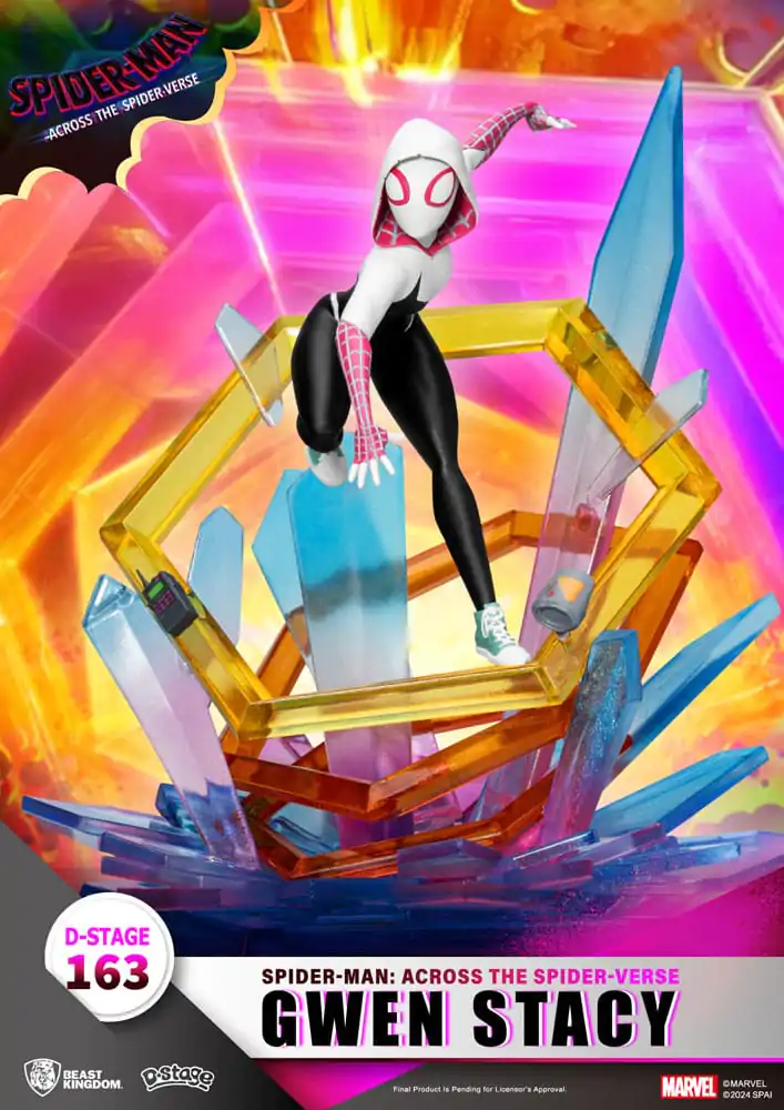 Marvel D-Stage PVC Diorama Spider-Man: Across the Spider-Verse Gwen Stacy 15 cm fotografii produktu