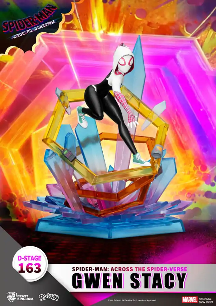 Marvel D-Stage PVC Diorama Spider-Man: Across the Spider-Verse Gwen Stacy 15 cm fotografii produktu