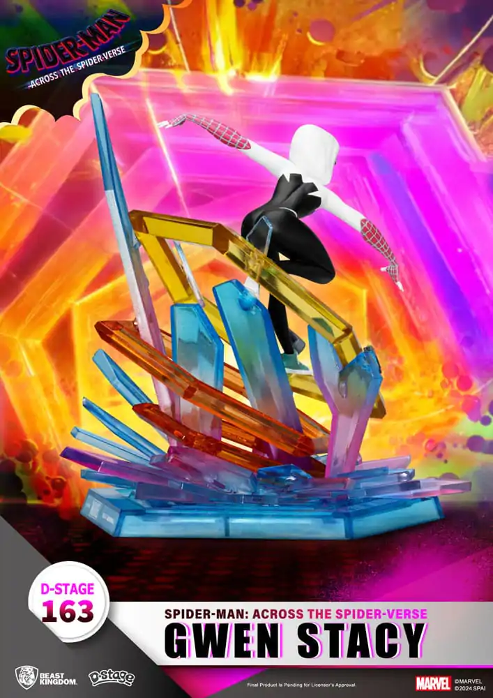 Marvel D-Stage PVC Diorama Spider-Man: Across the Spider-Verse Gwen Stacy 15 cm fotografii produktu