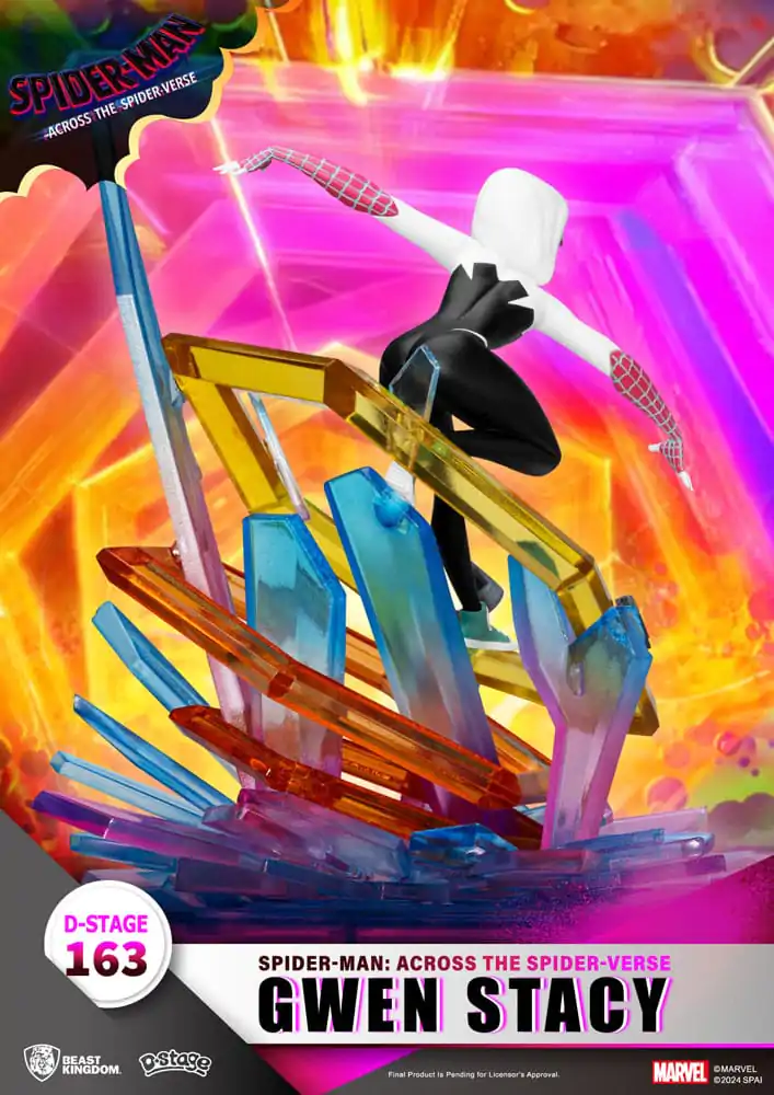 Marvel D-Stage PVC Diorama Spider-Man: Across the Spider-Verse Gwen Stacy 15 cm fotografii produktu