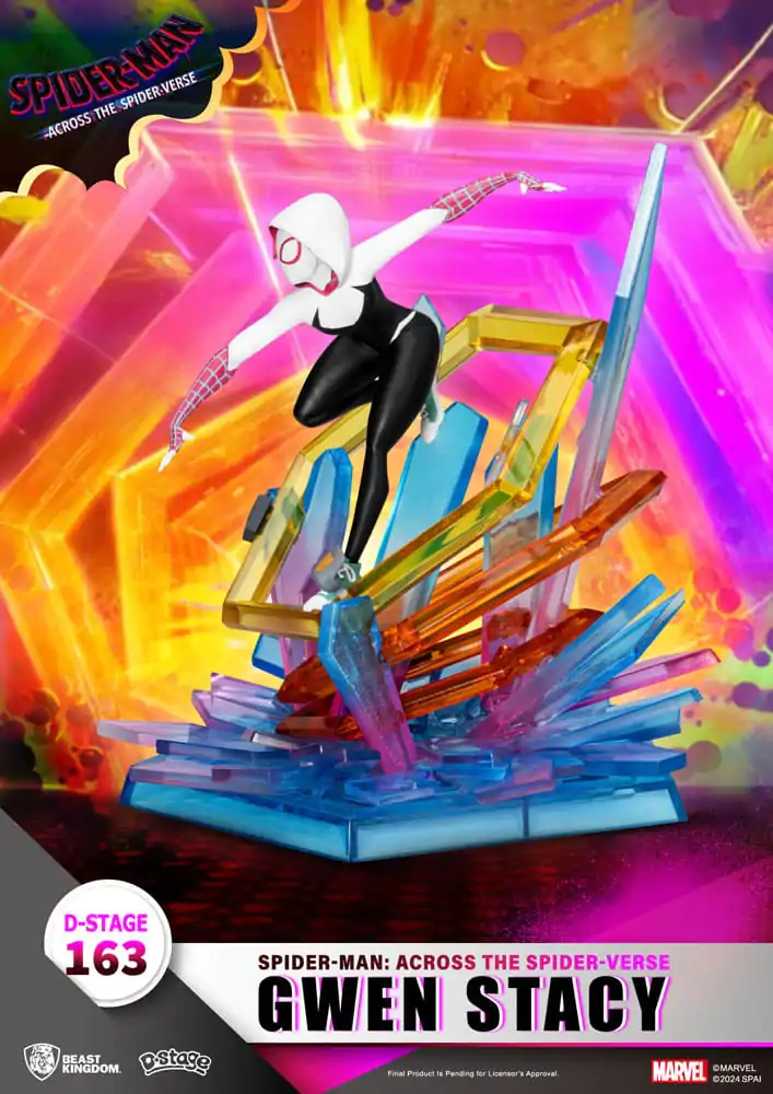 Marvel D-Stage PVC Diorama Spider-Man: Across the Spider-Verse Gwen Stacy 15 cm fotografii produktu
