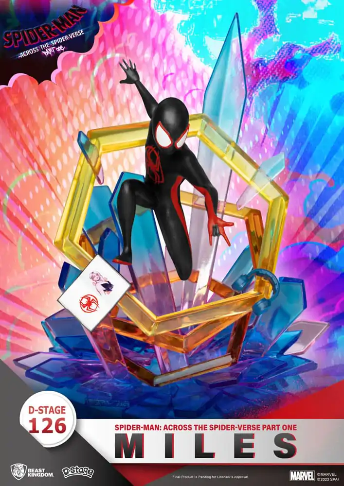 Marvel D-Stage PVC Diorama Spider-Man: Across the Spider-Verse Part One-Miles 15 cm fotografii produktu