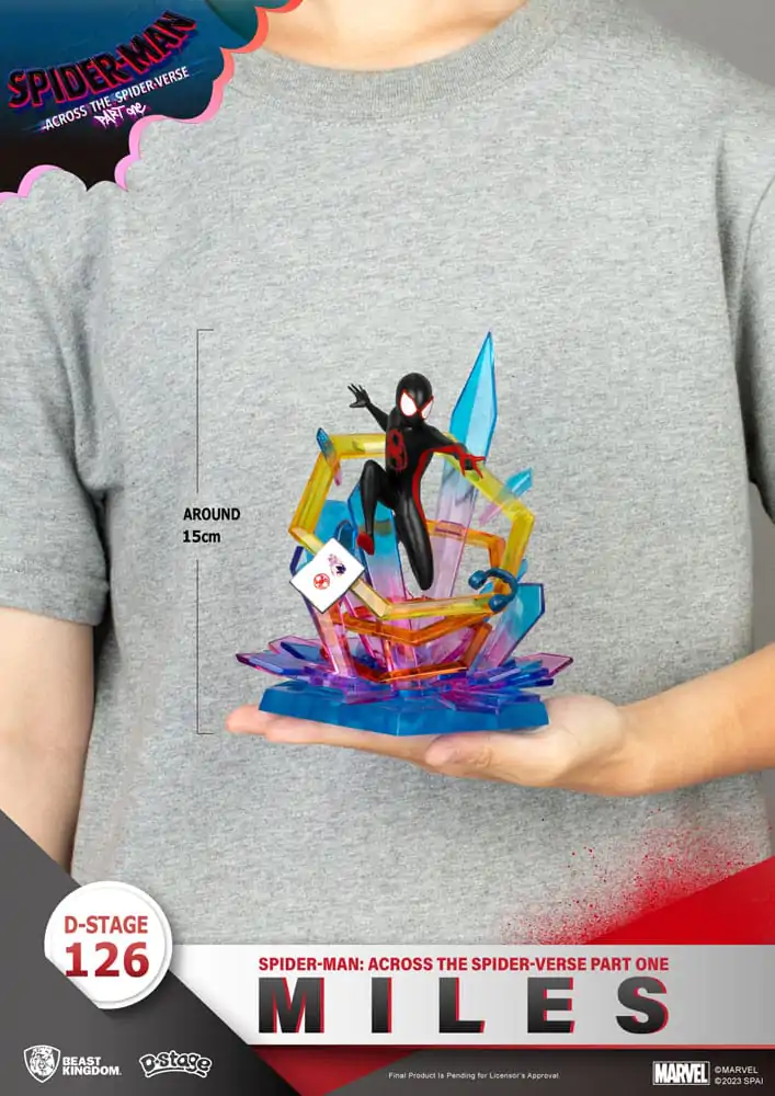 Marvel D-Stage PVC Diorama Spider-Man: Across the Spider-Verse Part One-Miles 15 cm fotografii produktu