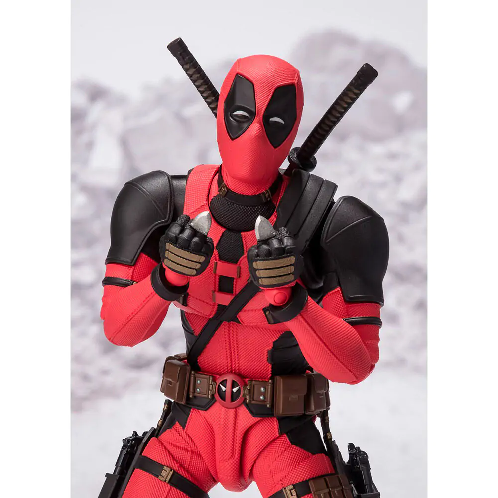 Marvel Deadpool & Wolverine Deadpool S.H Figuarts figurka 15,5cm fotografii produktu