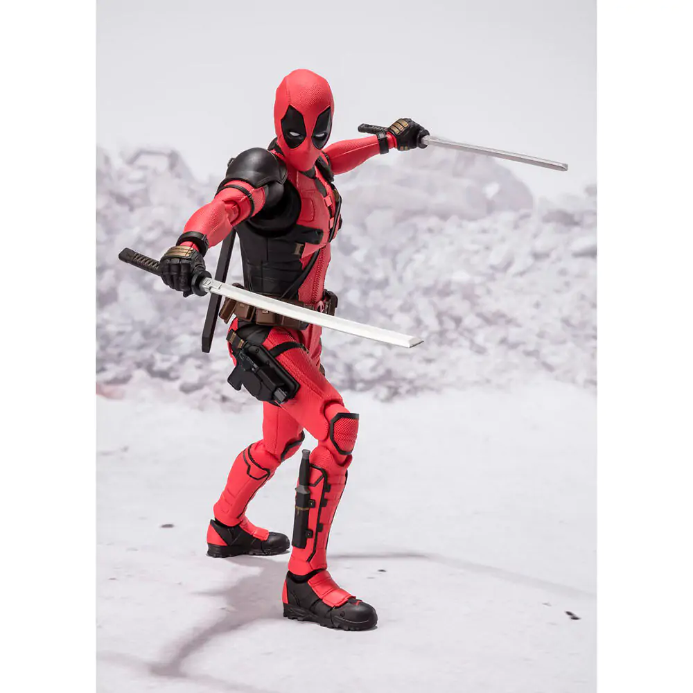 Marvel Deadpool & Wolverine Deadpool S.H Figuarts figurka 15,5cm fotografii produktu