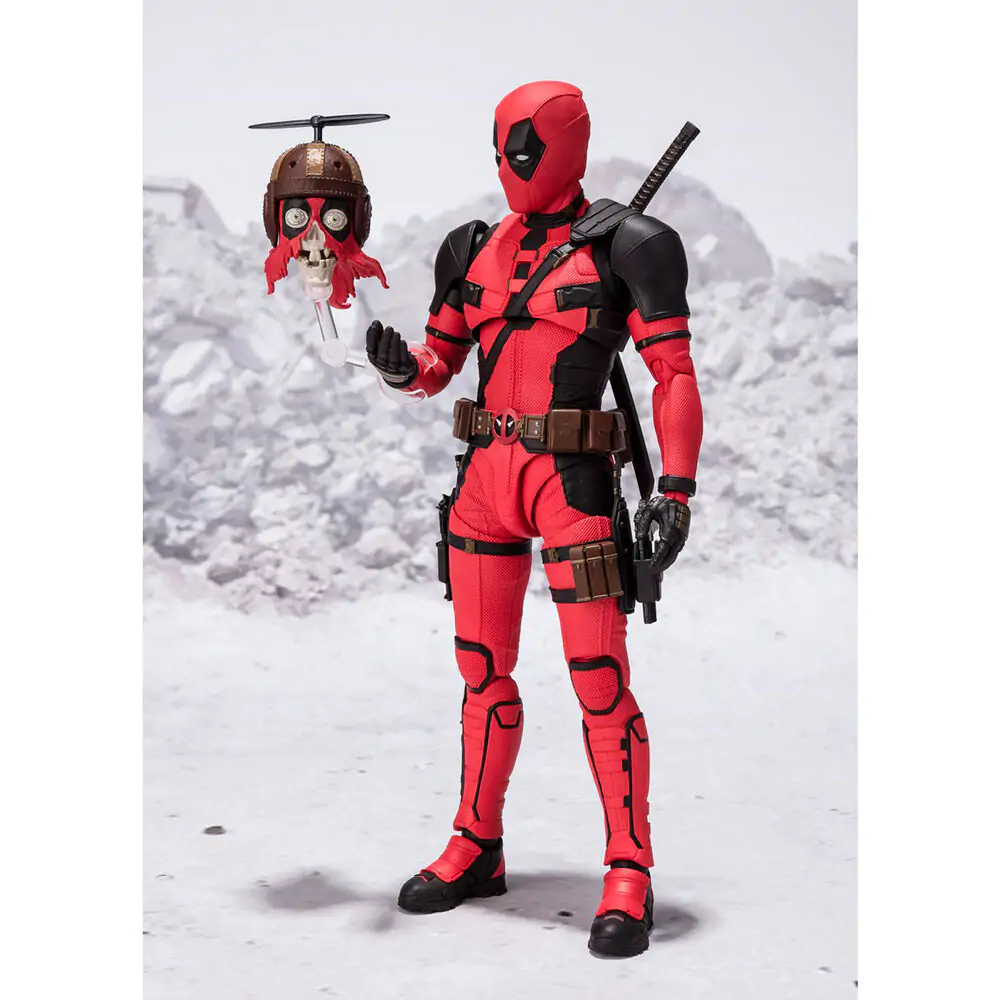 Marvel Deadpool & Wolverine Deadpool S.H Figuarts figurka 15,5cm fotografii produktu