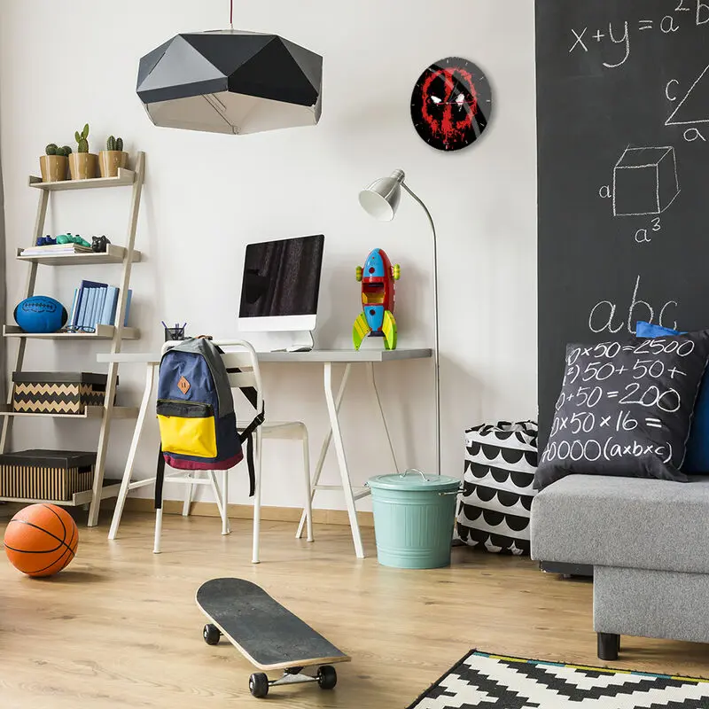 Marvel Deadpool nástěnné hodiny fotografii produktu