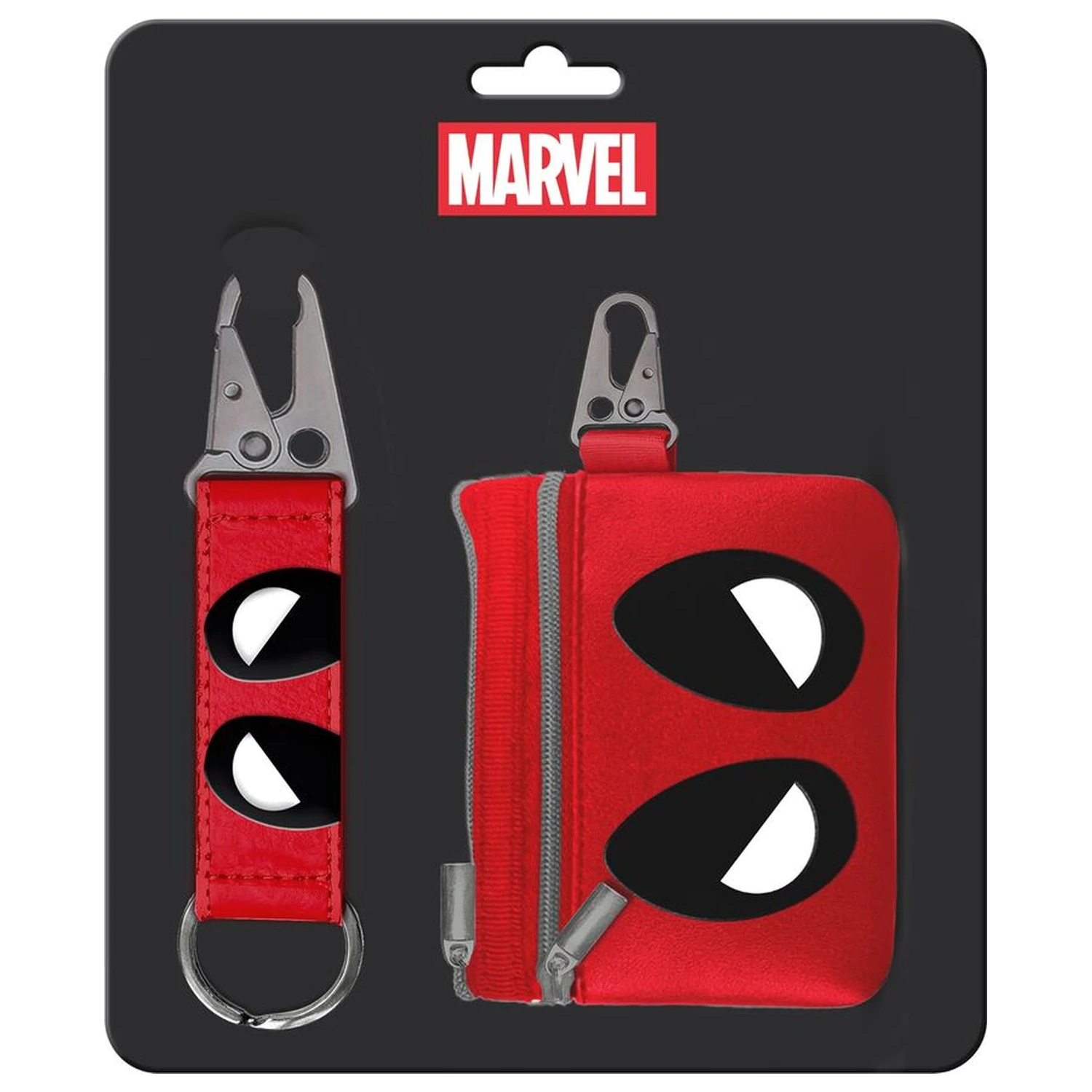 Marvel Deadpool klíčenka + sada peněženek fotografii produktu