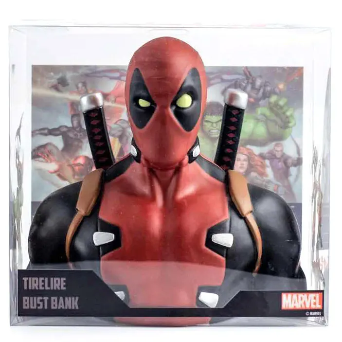 Marvel Deadpool pokladnička busta 20cm fotografii produktu