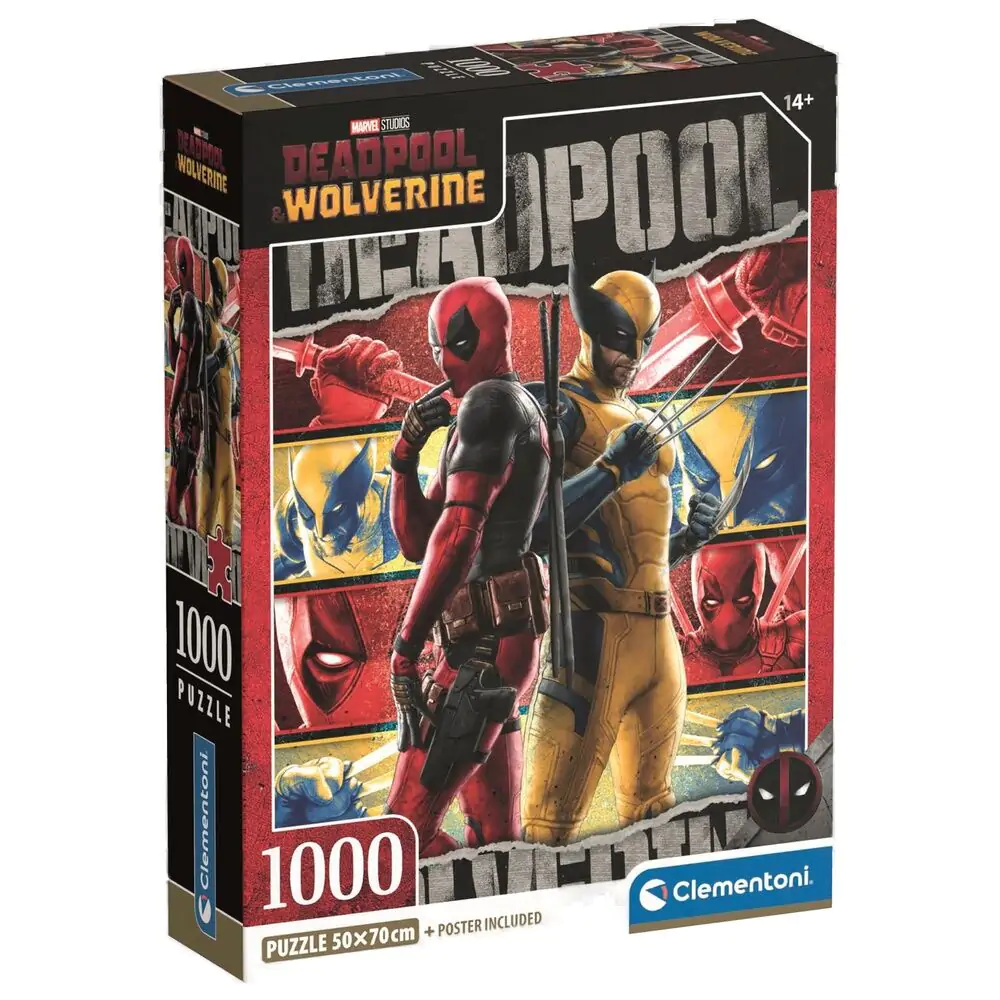Marvel Deadpool puzzle 1000 dílků fotografii produktu