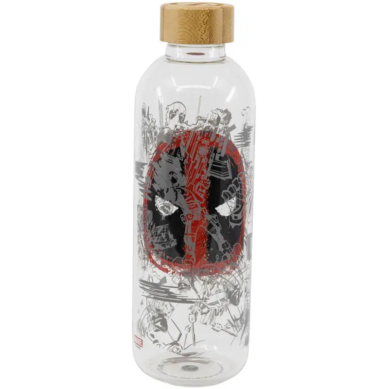 Marvel Deadpool skleněná láhev 1030ml fotografii produktu