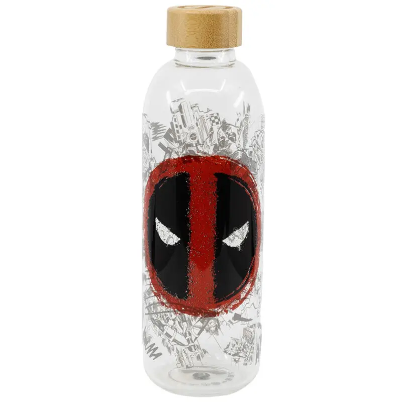 Marvel Deadpool skleněná láhev 1030ml fotografii produktu