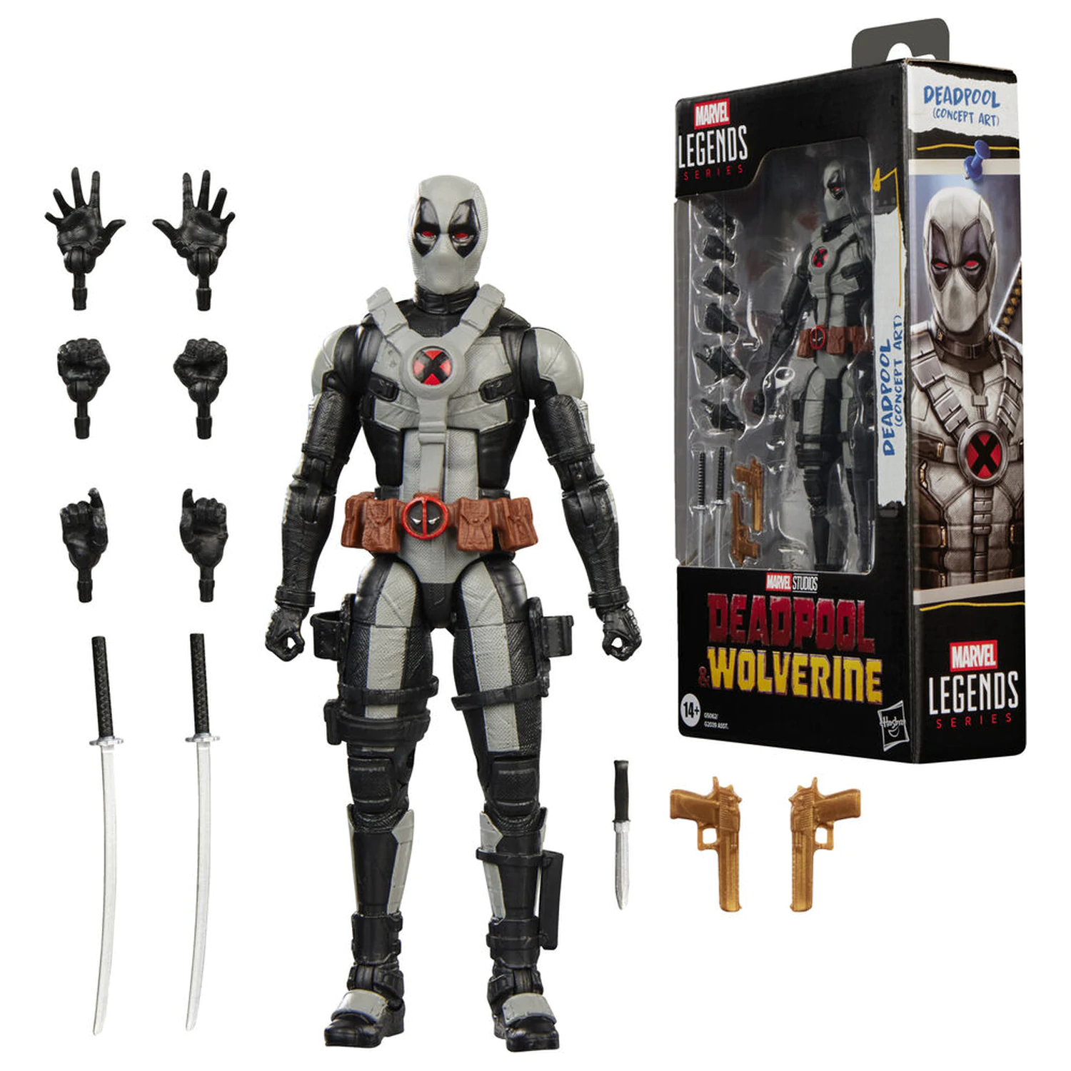 Marvel Deadpool & Wolverine Deadpool Concept Art akční figurka fotografii produktu