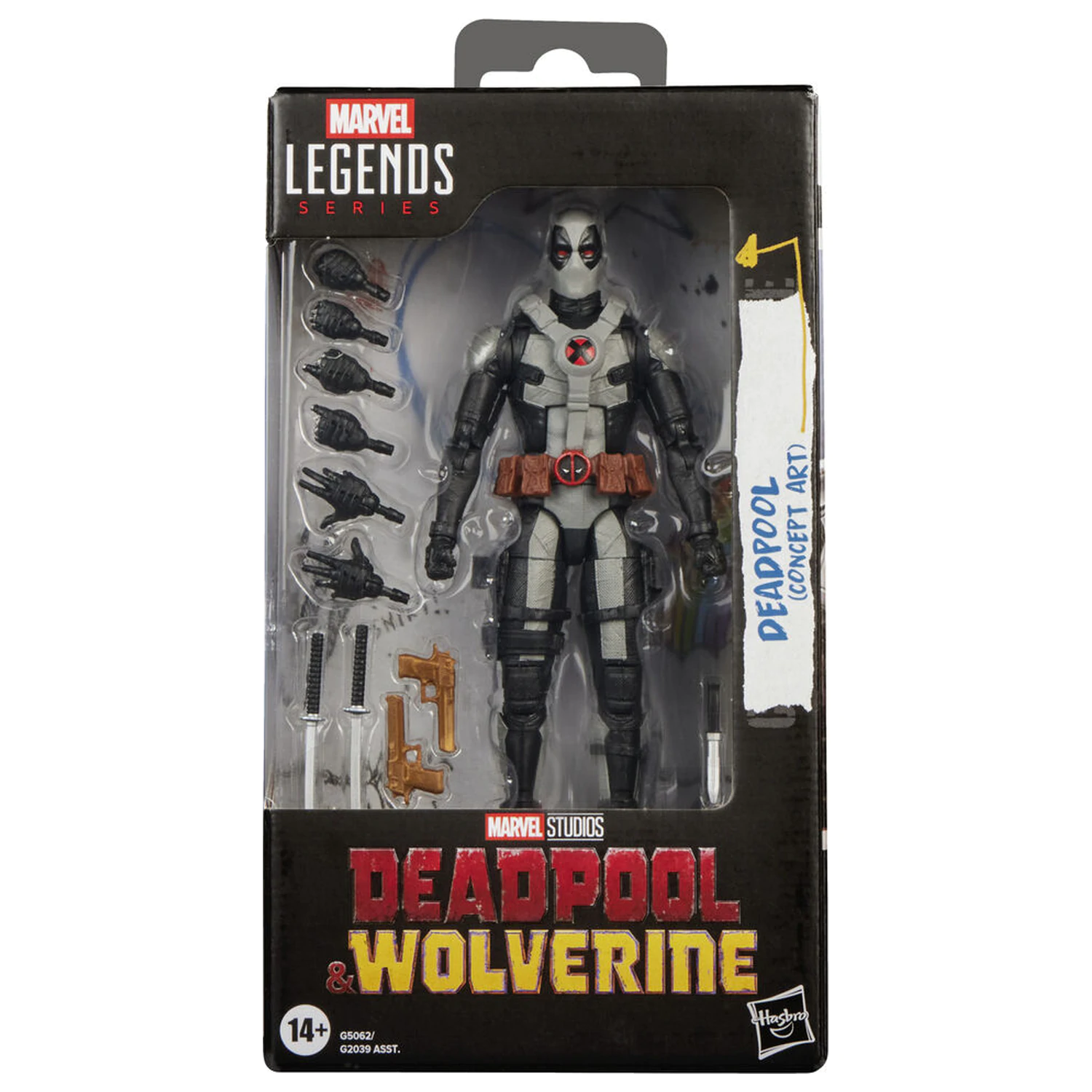 Marvel Deadpool & Wolverine Deadpool Concept Art akční figurka fotografii produktu