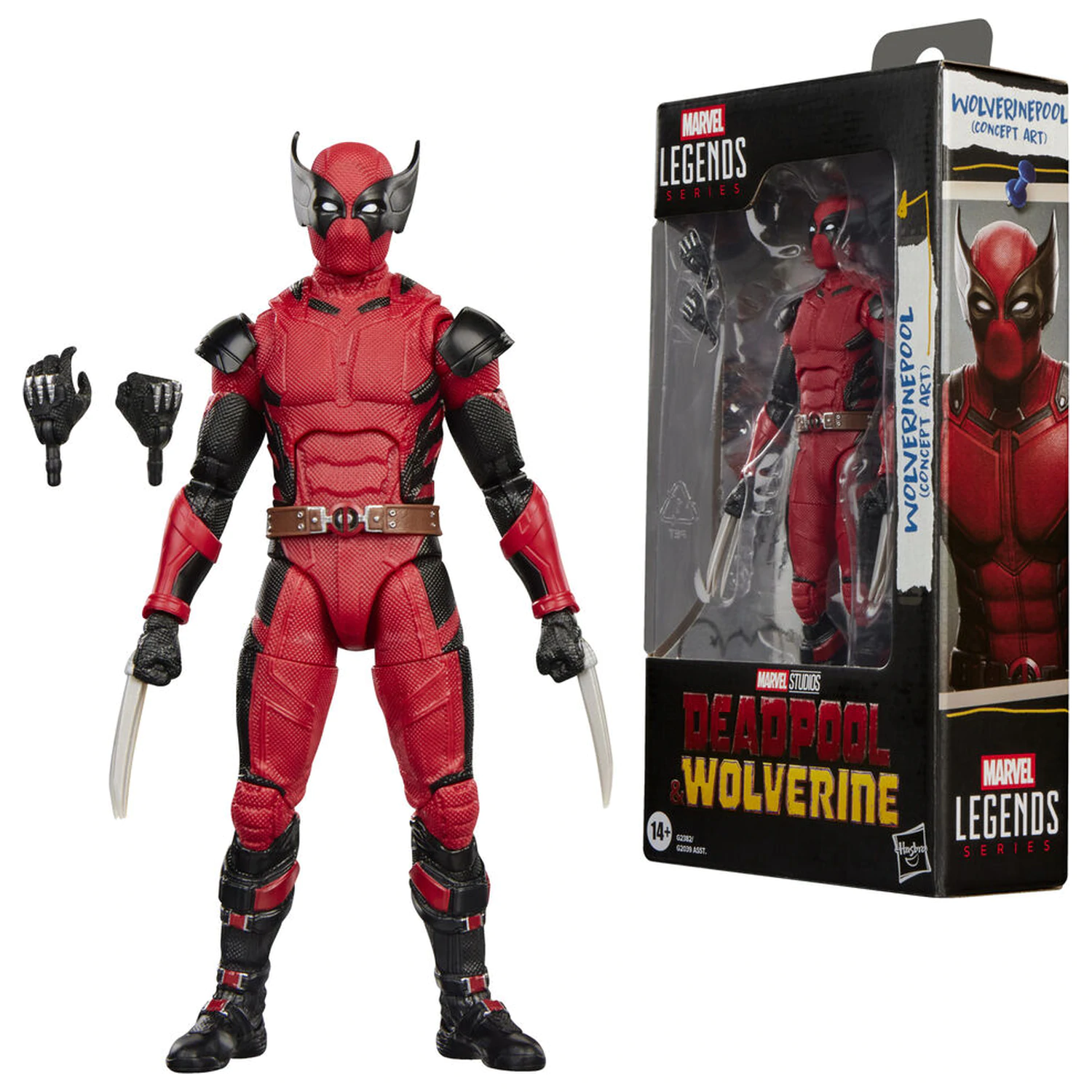 Marvel Deadpool & Wolverine Wolverinepool Concept Art akční figurka fotografii produktu