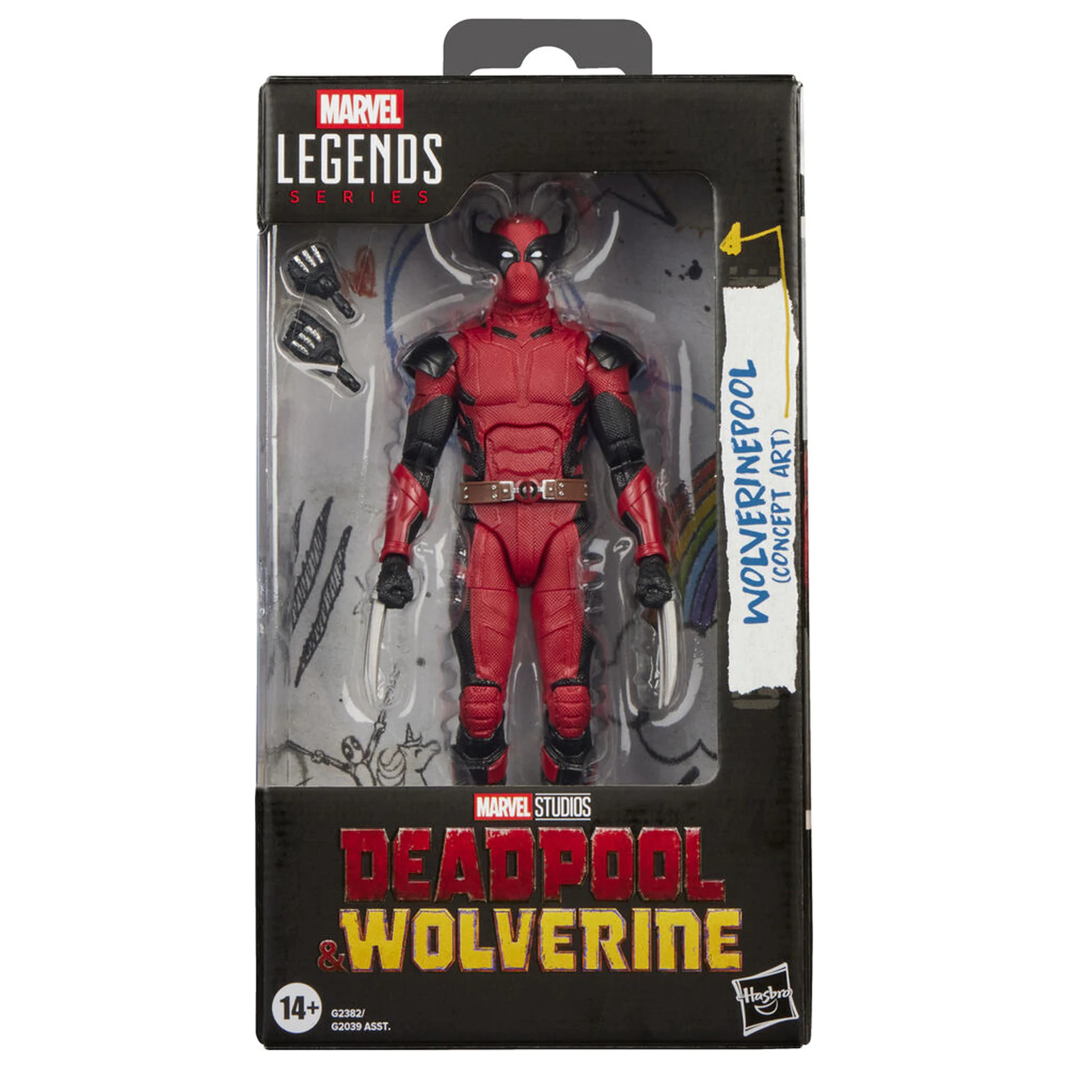 Marvel Deadpool & Wolverine Wolverinepool Concept Art akční figurka fotografii produktu