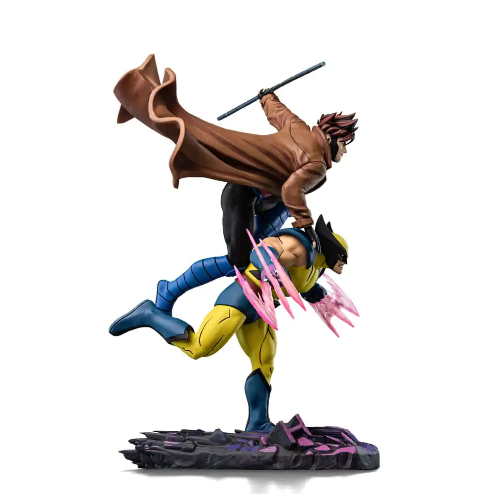 Marvel Deluxe Art Scale Socha 1/10 X-Men´97 Gambit & Wolverine 29 cm fotografii produktu