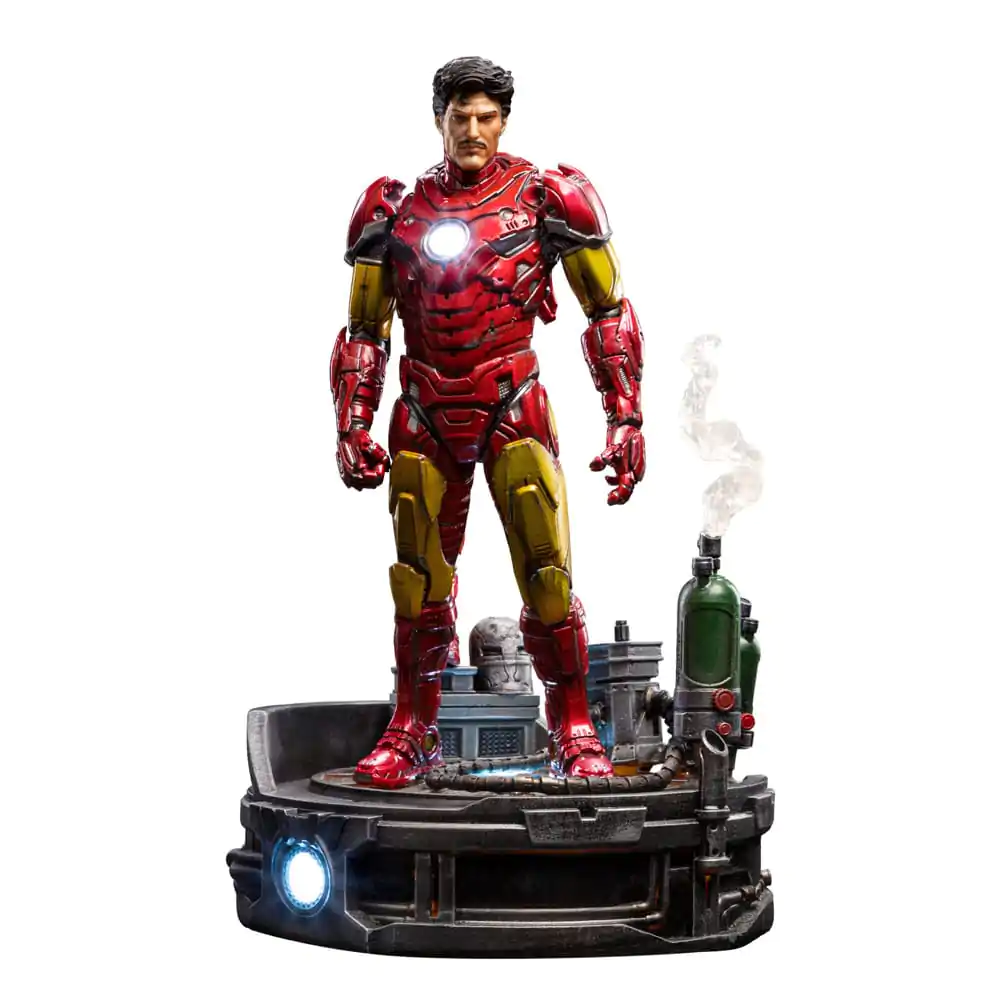 Marvel Deluxe Art Scale Socha 1/10 Iron Man Unleashed 23 cm fotografii produktu