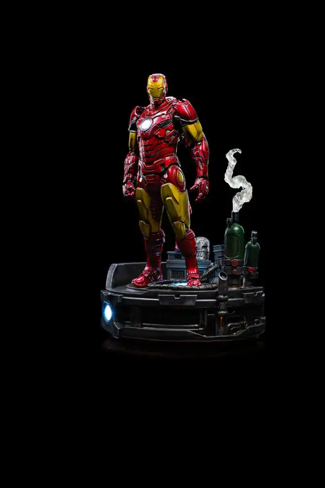 Marvel Deluxe Art Scale Socha 1/10 Iron Man Unleashed 23 cm fotografii produktu