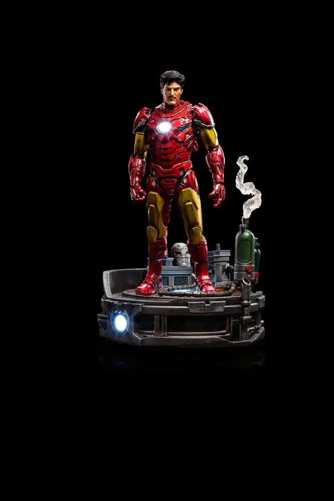 Marvel Deluxe Art Scale Socha 1/10 Iron Man Unleashed 23 cm fotografii produktu