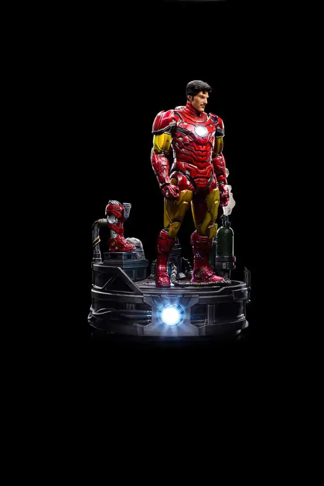 Marvel Deluxe Art Scale Socha 1/10 Iron Man Unleashed 23 cm fotografii produktu