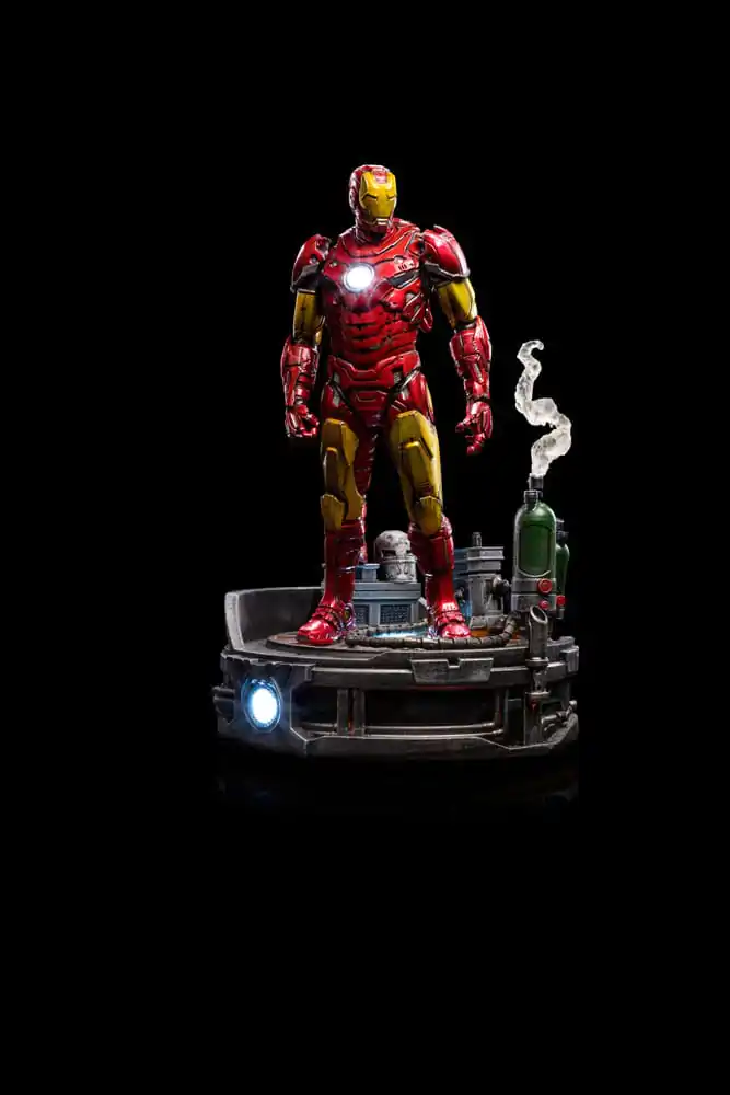 Marvel Deluxe Art Scale Socha 1/10 Iron Man Unleashed 23 cm fotografii produktu