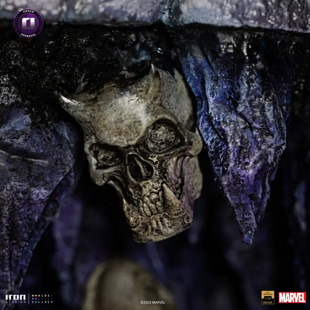Marvel Deluxe BDS Art Scale socha 1/10 Thanos Rukavice nekonečna dioráma 42 cm fotografii produktu