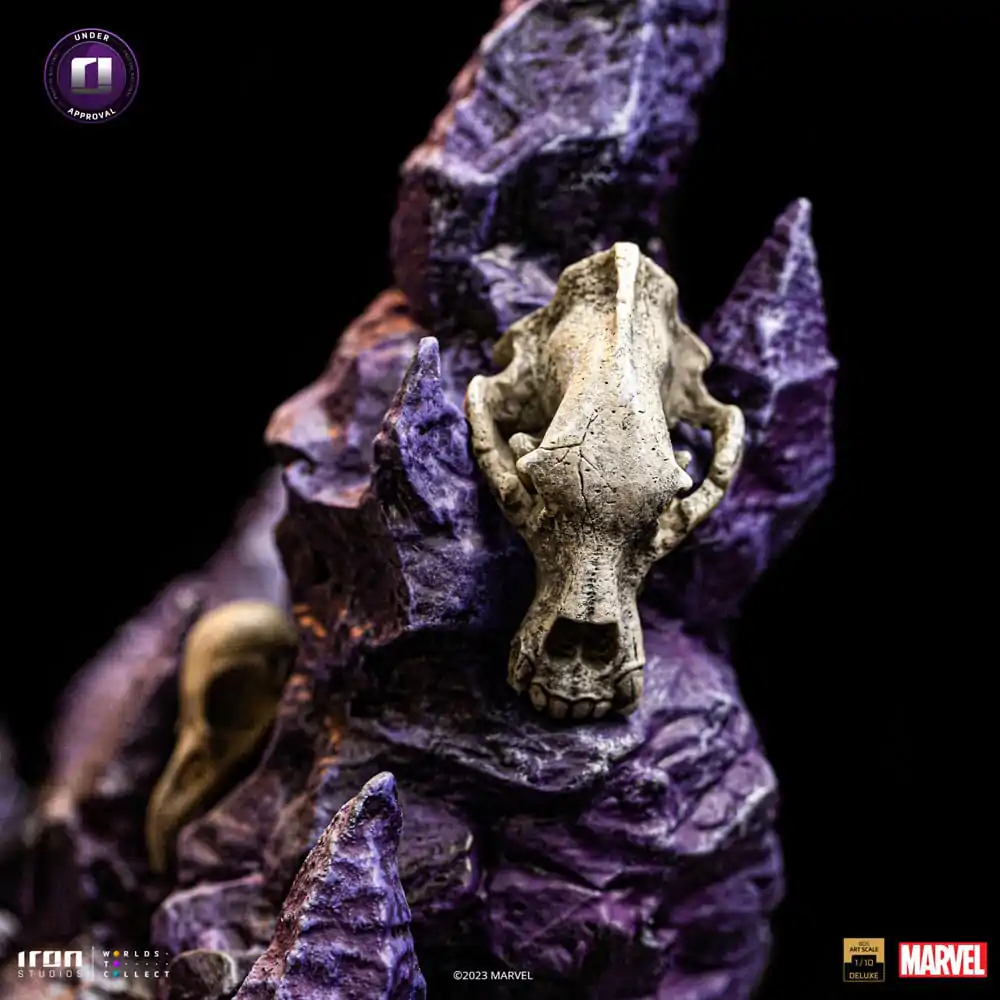 Marvel Deluxe BDS Art Scale socha 1/10 Thanos Rukavice nekonečna dioráma 42 cm fotografii produktu