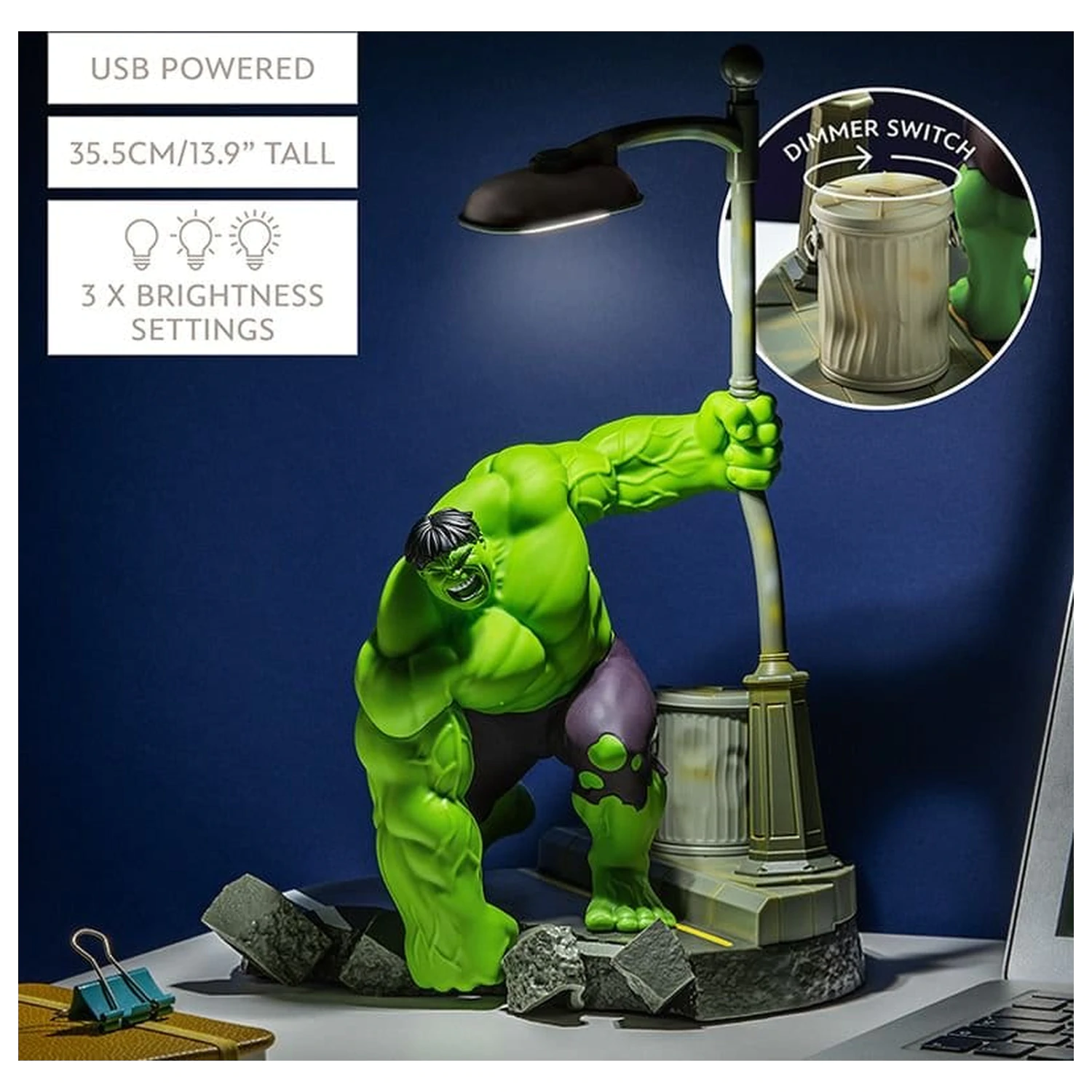 Marvel Diorama Světelný Hulk fotografii produktu