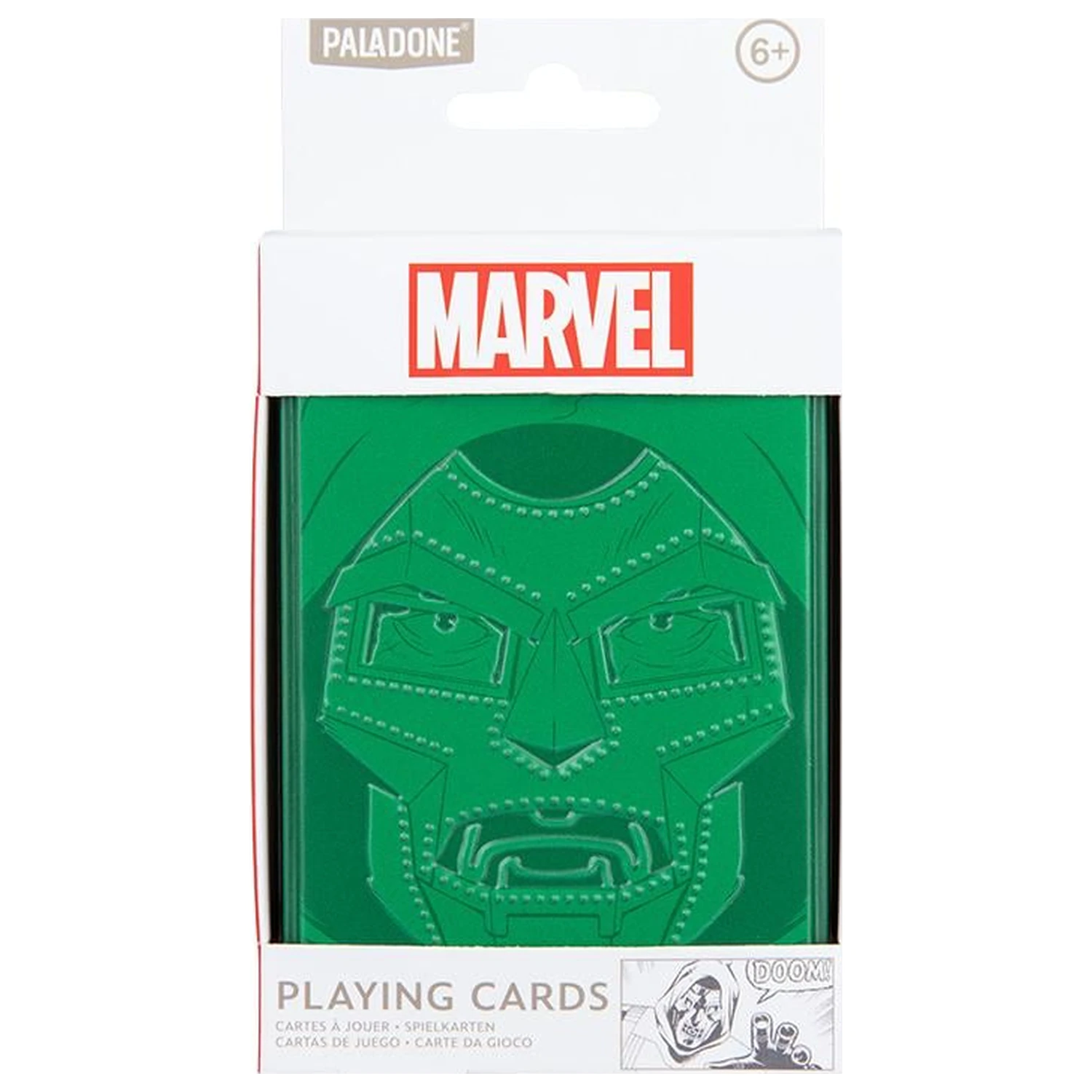 Marvel Doctor Doom Hrací karty v plechovce fotografii produktu