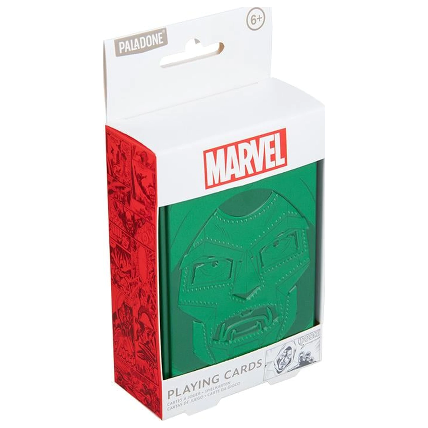 Marvel Doctor Doom Hrací karty v plechovce fotografii produktu