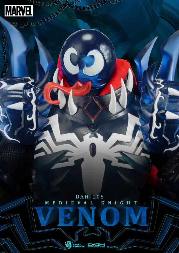 Marvel Dynamic 8ction Heroes Akční figurka 1/9 Středověký rytíř Venom 23 cm fotografii produktu