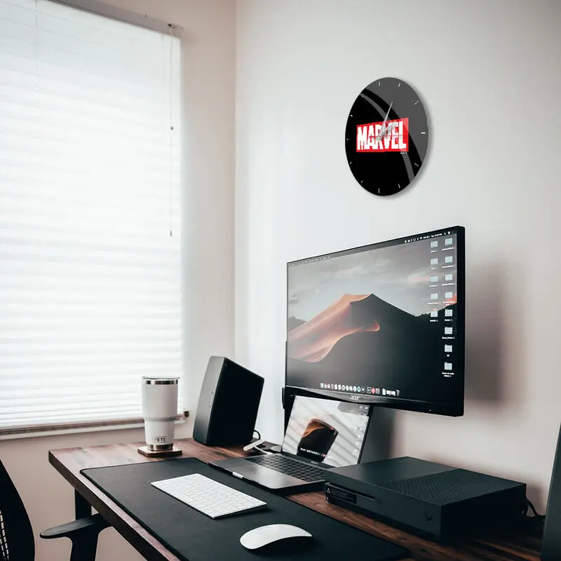 Marvel nástěnné hodiny fotografii produktu