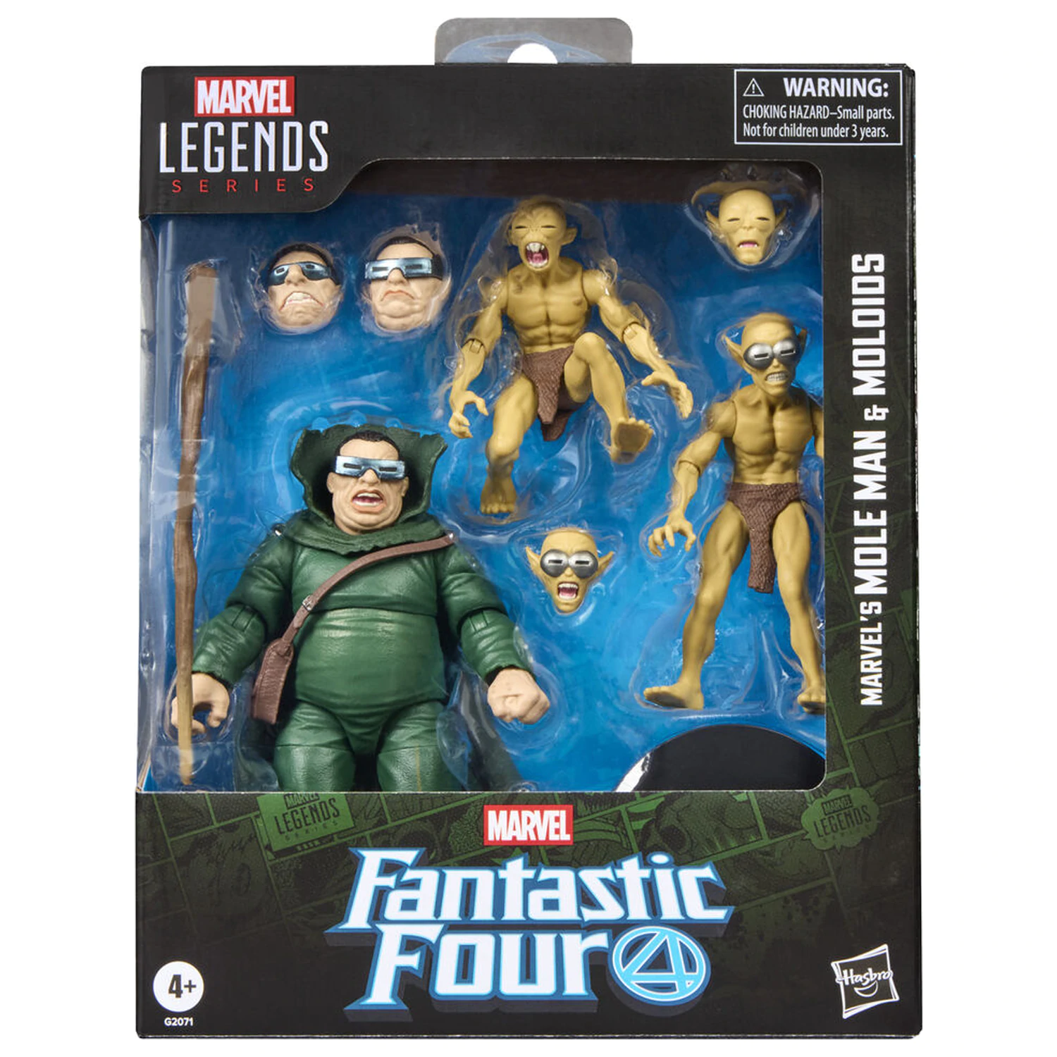 Marvel Fantastic Four Marvels Mole Man & Moloios sada figurek 15cm fotografii produktu